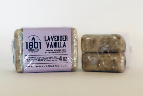 Lavender Vanilla - 4 oz Soap (2pk)