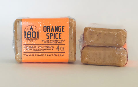 Orange Spice - 4 oz Soap (2pk)