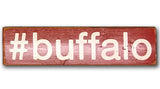 #buffalo rustic wood sign